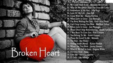 songs for the broken hearted